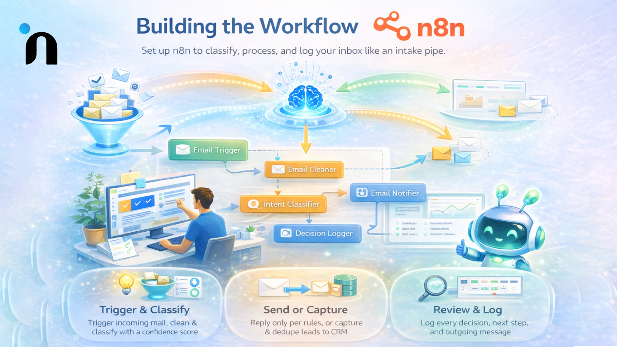 Building the Email Workflow with n8n